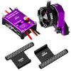 Gouprc 2204 2400Kv Brushless Outrunner Motor With Transmission & 30A Brushless Mini Esc With Pedals For Scx24 Remote Control Cra