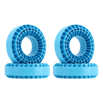 INJORA Silicone Rubber Insert Foam Fit - 1.9'' Wheel Tires 118-122mm Foam Fit for 1/10 RC Crawler(Blue)
