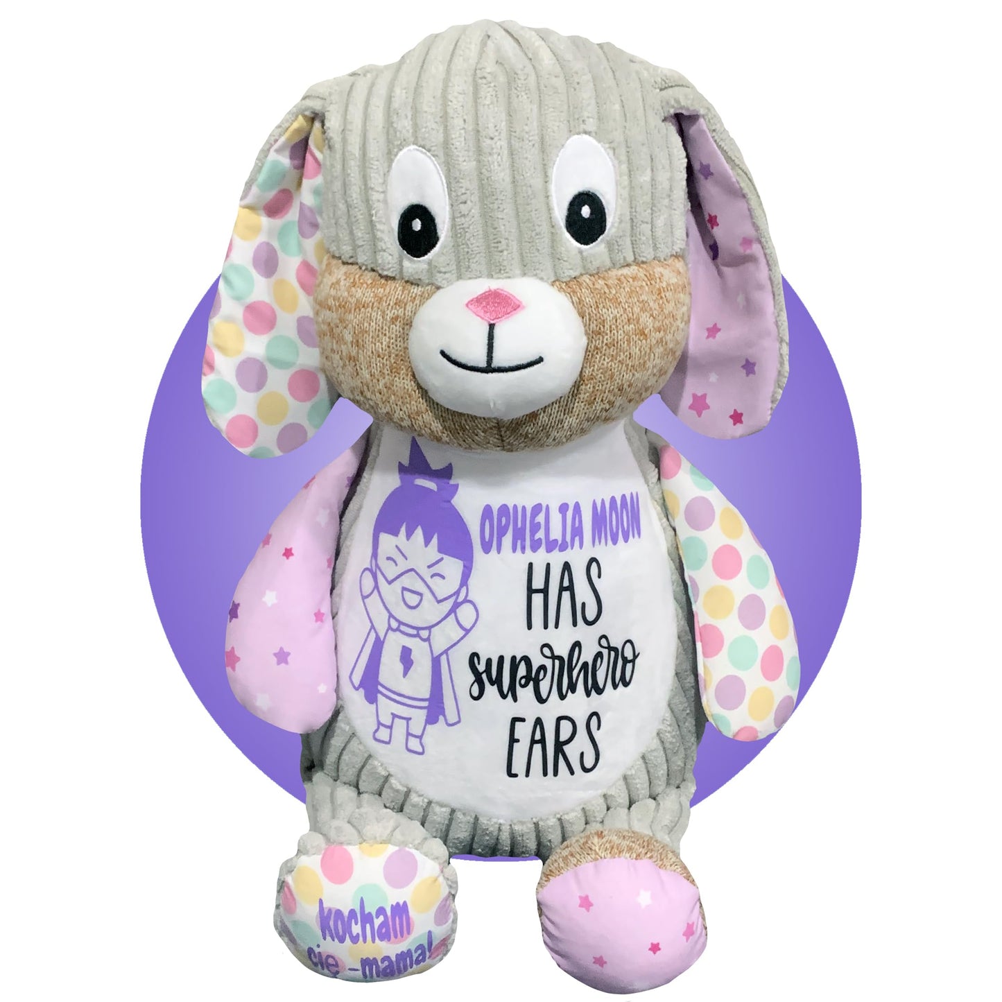 Ear Tube Gifts for Kids - Personalized with name + color choice - Ear Surgery Get Well Soon Gifts - Gift for Cochlear Implant -