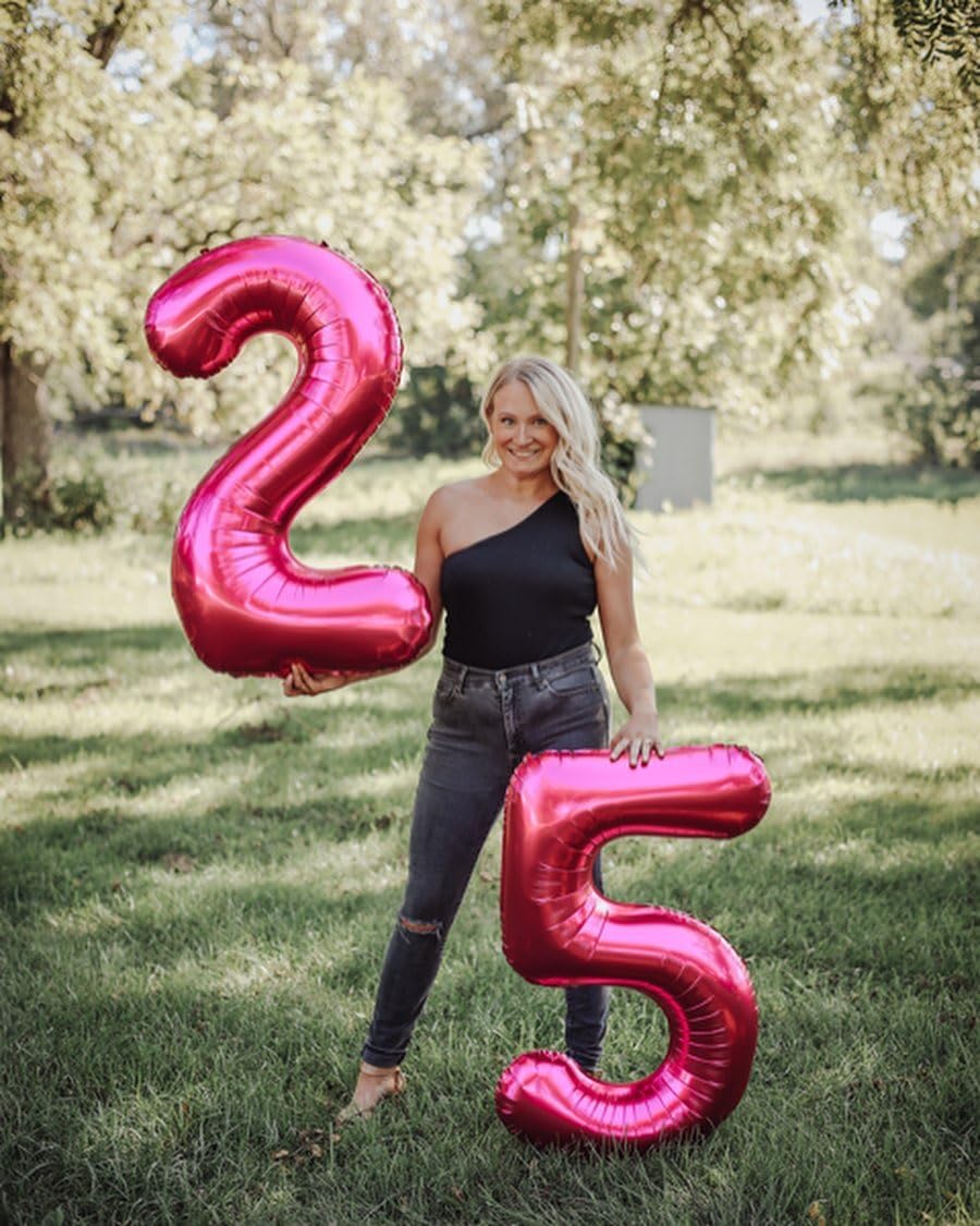 16 Balloon Number, Hot Pink Number 16Th Birthday Balloons 40 Inch, Sweet 16 Years Old Hot Pink Birthday Decorations For Boys Gir