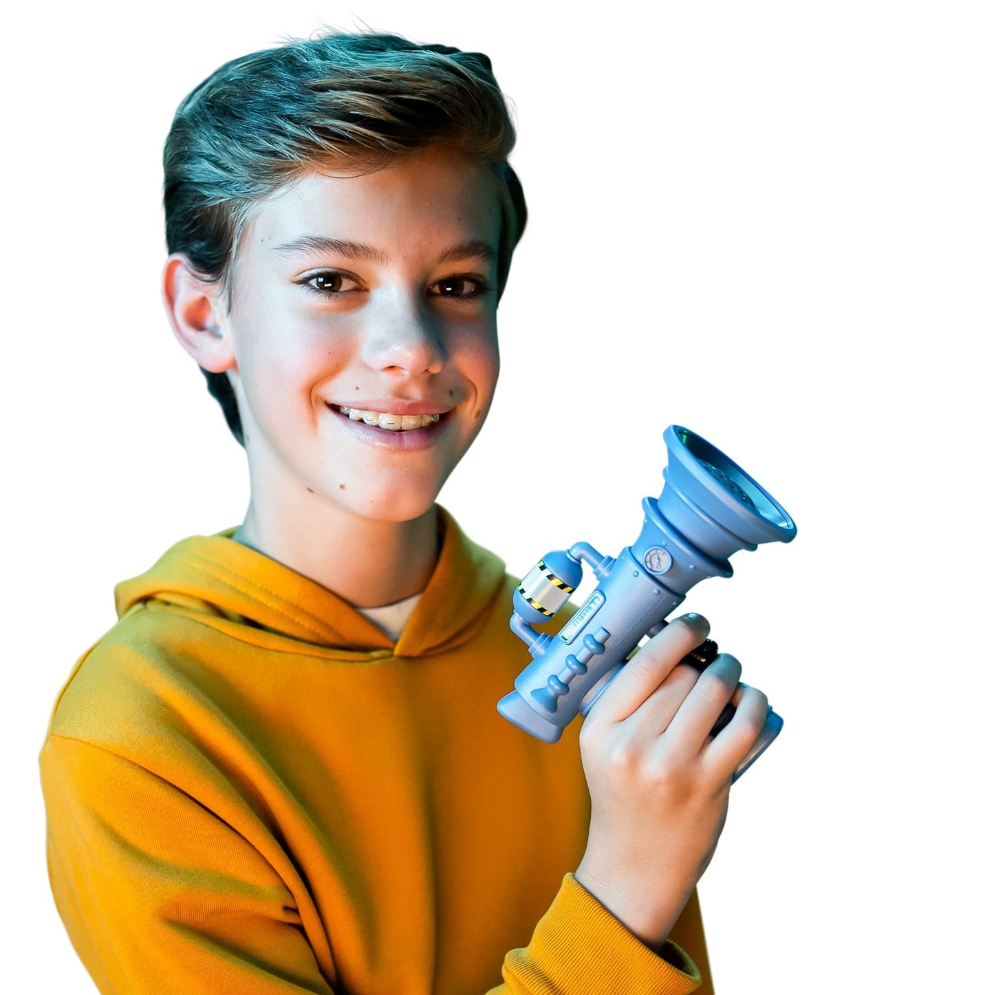 Minions Mini Fart Blaster - 8 Silly Noises, Includes 2 AAA Batteries, Small, Multicolor, Model 59290, Ages 4 & Up