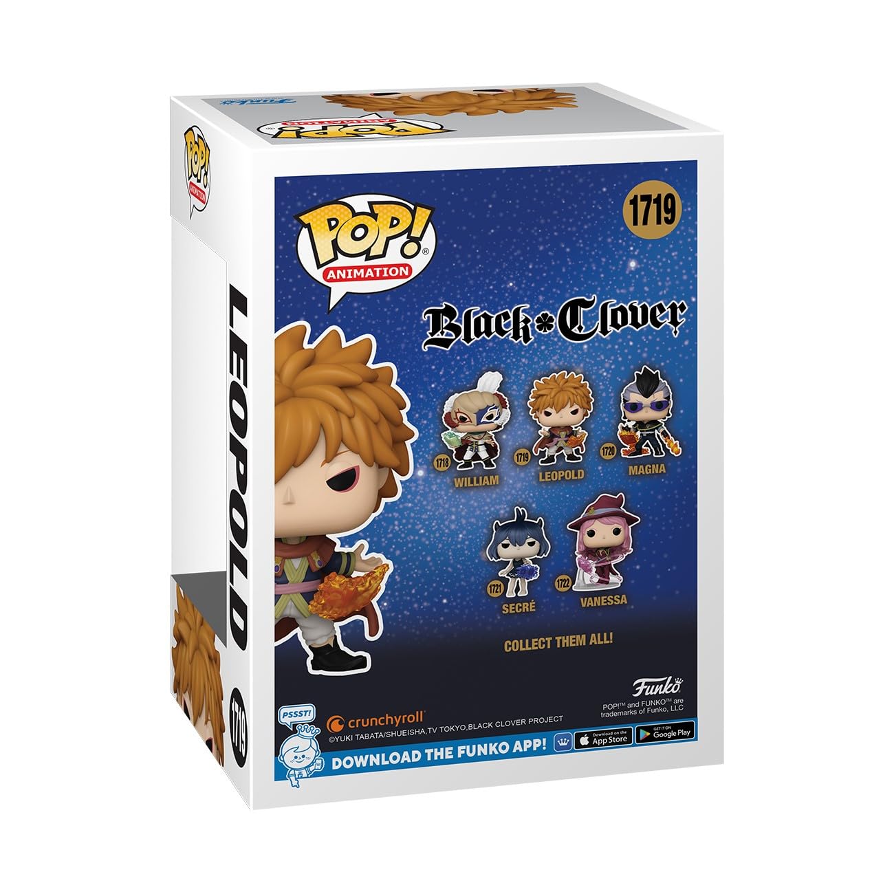 Funko Pop! Animation: Black Clover - Leopold Vermillion - Collectable Vinyl Figure - Gift Idea - Official Merchandise - For Kids