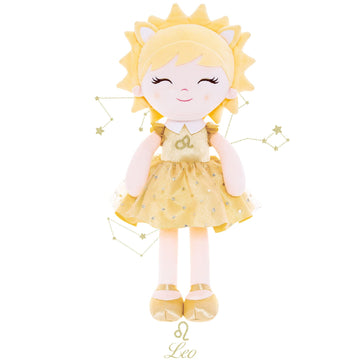 Arteeksdoll Baby Girl Gifts Plush Dolls Constellations Zodiac Doll Birthday Gift 17 Inches Leao