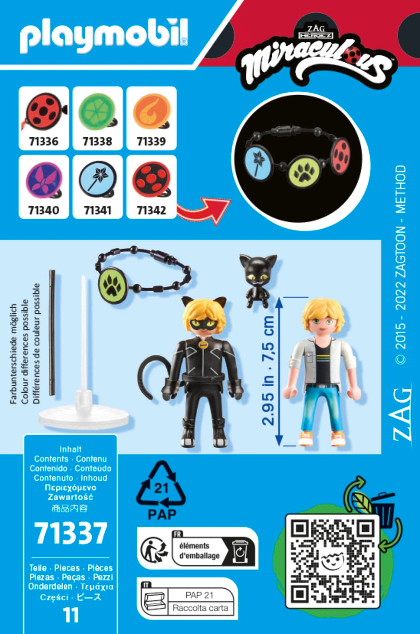 Playmobil Miraculous: Adrien & Cat Noir