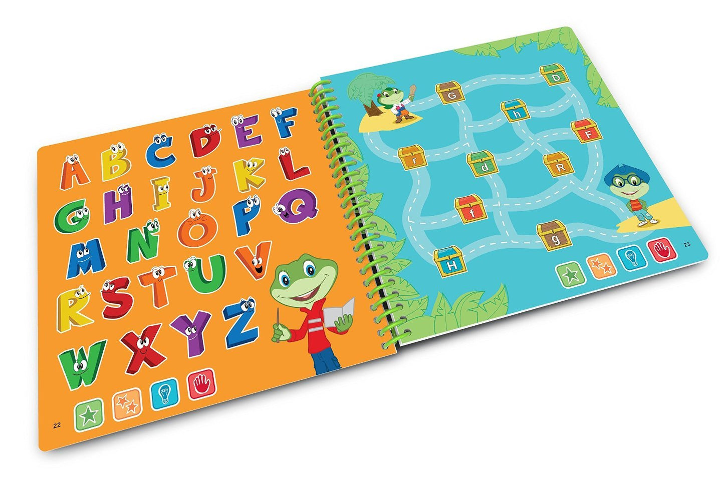 LeapFrog LeapStart Preschool Activity Book: Alphabet Adventures and Music