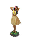 KC Hawaii Hula Doll - Leilani Dashboard Pose, 7 inch, Multicolor, Resin, Model 40628