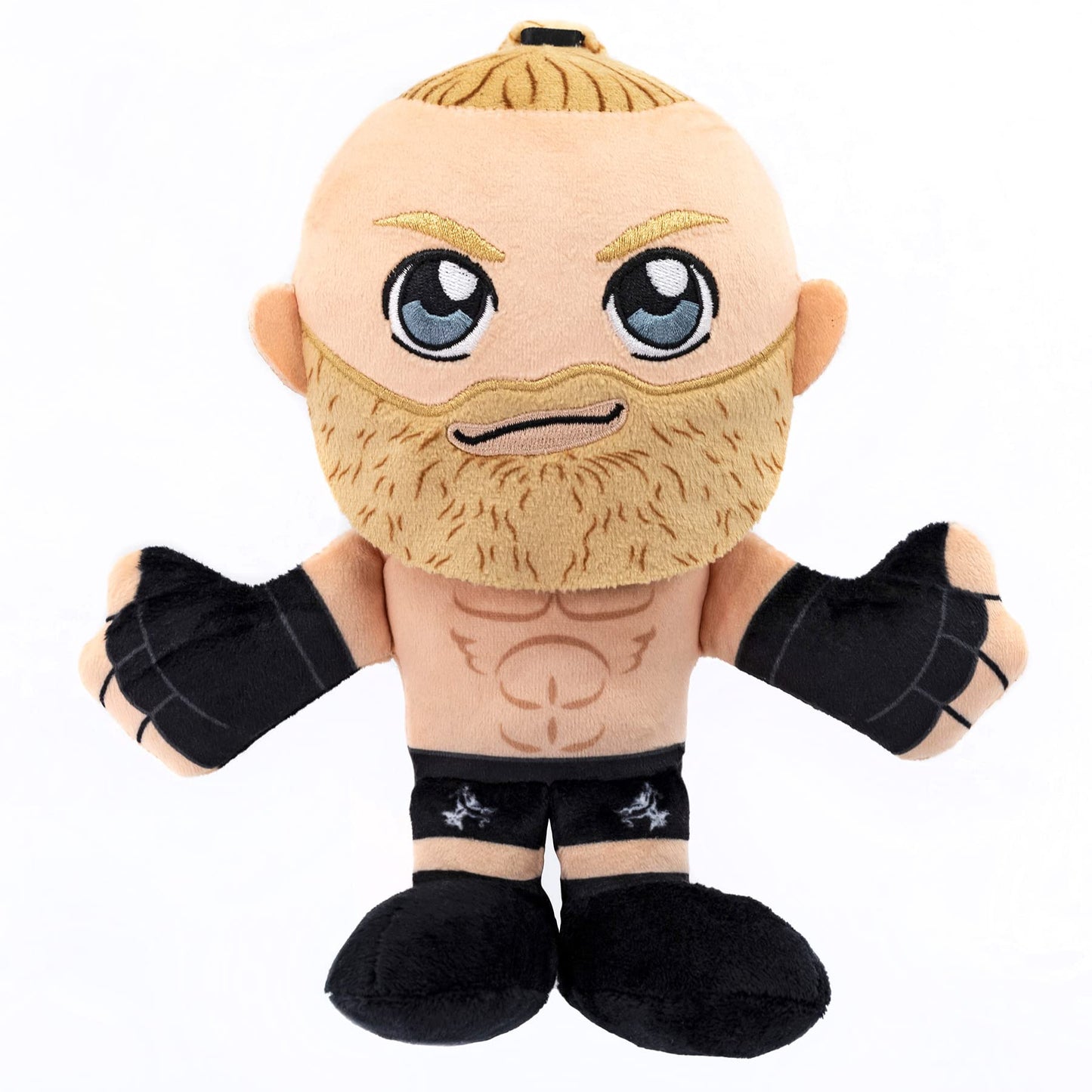 Bleacher Creatures WWE Brock Lesnar 8" Plush Toy - Soft Chibi Inspired - Crystal Velboa Polyester - Brock Lesnar Model K8-WWE-BLE