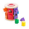 Melissa & Doug Match And Roll Shape Sorter - Classic Wooden Toy, 12+ Months, 1 Piece