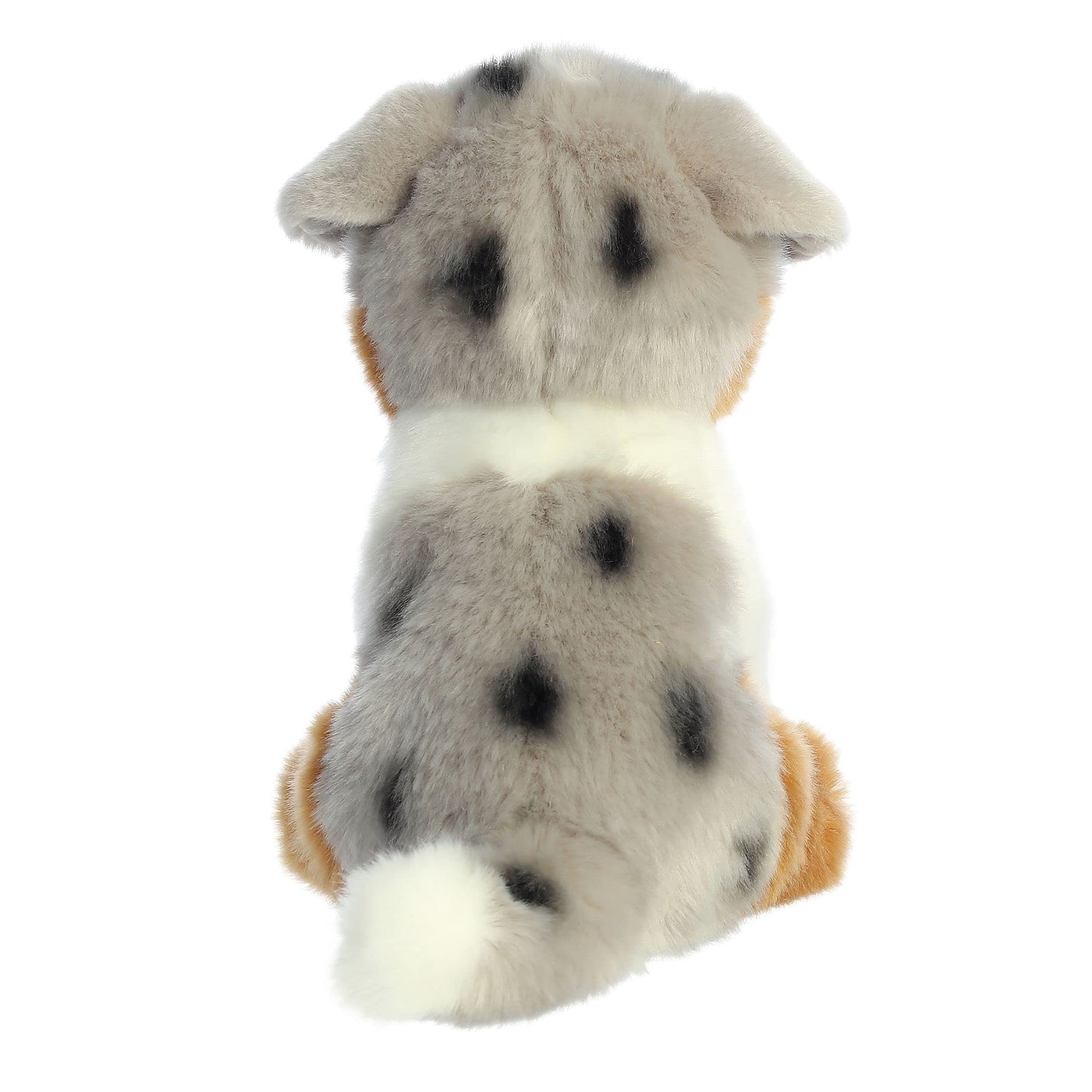 Aurora® Adorable Miyoni® Tots Aussie Pup Stuffed Animal - Lifelike Detail - Cherished Companionship - Multicolor 9 Inches