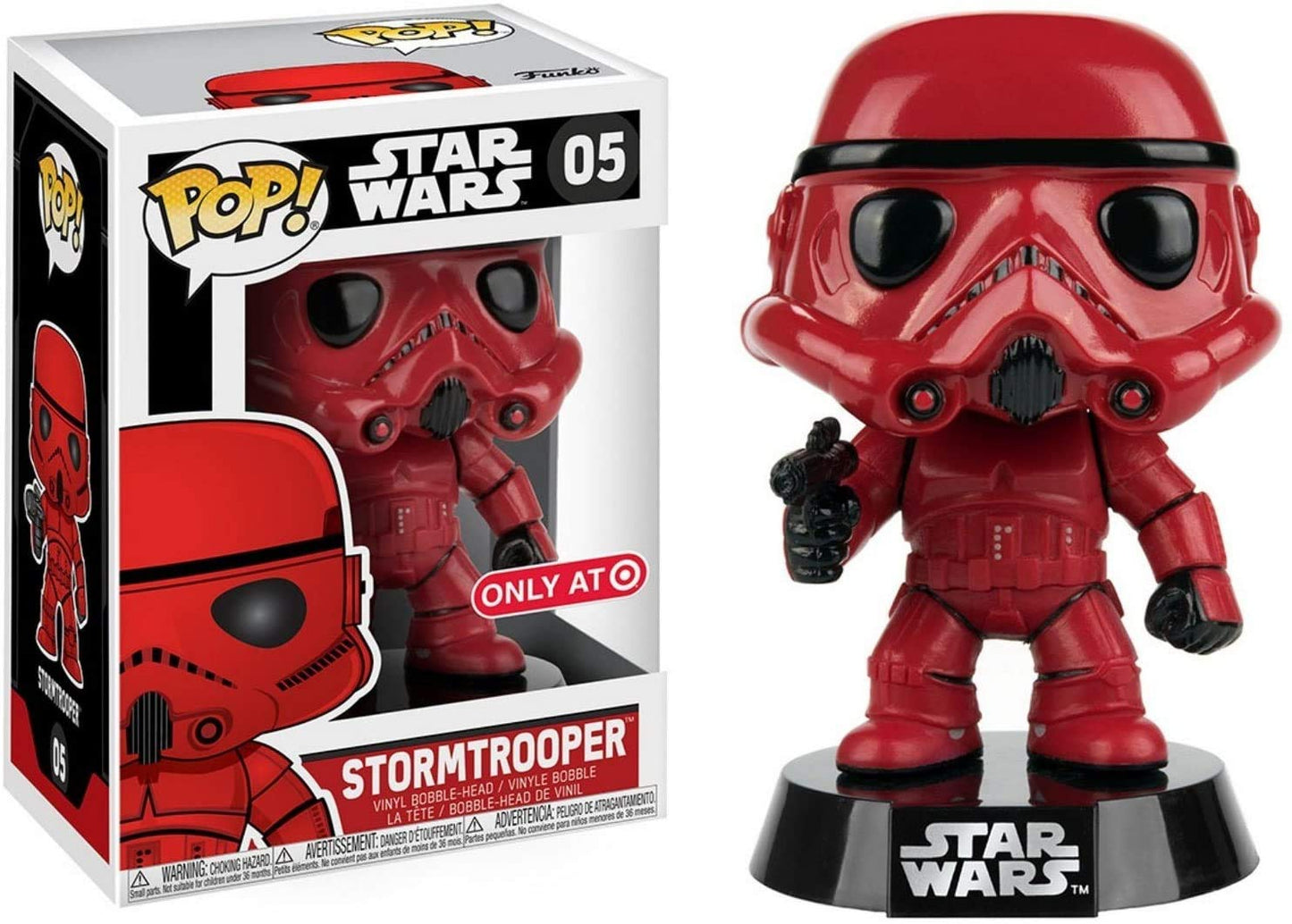Funko Pop Star Wars Red Stormtrooper Mini Action Figure