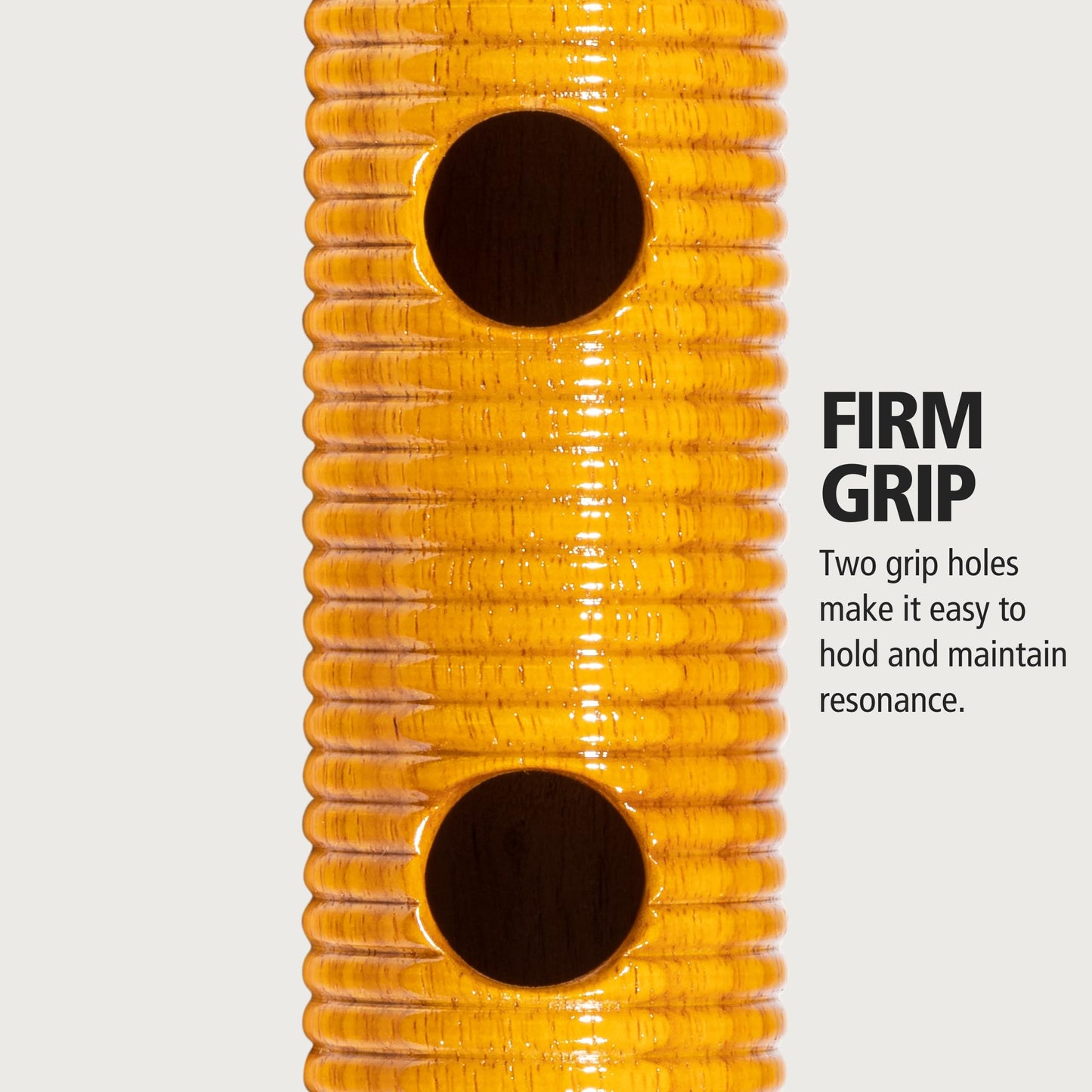 Meinl Percussion Wood Guiro With Scraper And Grip Holes - Not Made In China - For Latin American Music, 2-Year Warranty (Gu1Am)