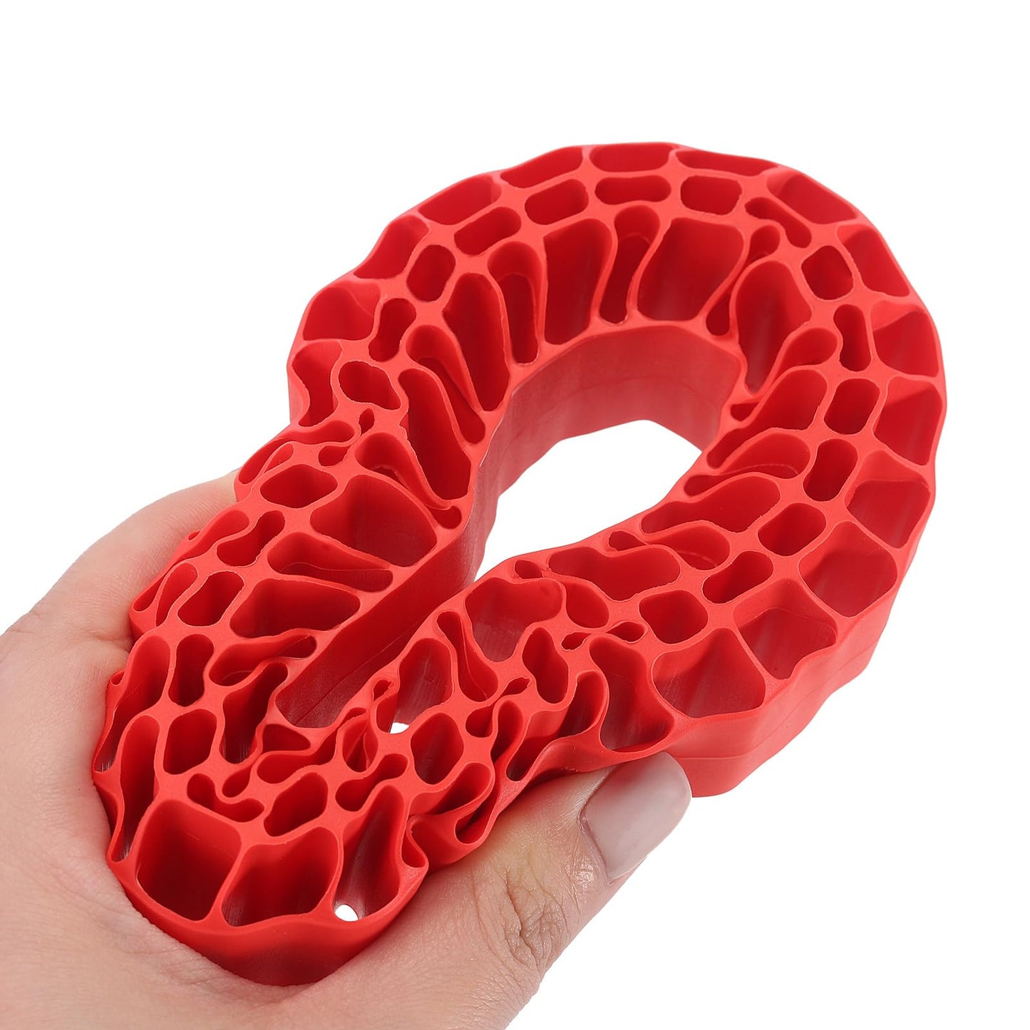 INJORA Silicone Rubber Insert Foam Fit - 1.9'' Wheel Tires 118-122mm Foam Fit for 1/10 RC Crawler(Red)