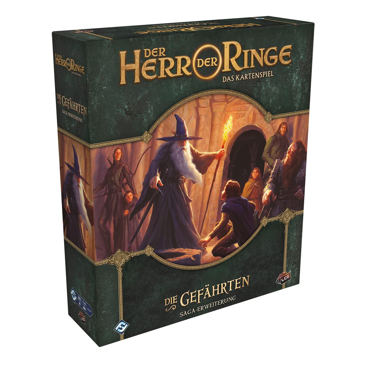 Fantasy Flight Games Lord of The Rings Lcg: The Fellowship of The Ring Saga Expansion Extension de jeu de soci t Jeu