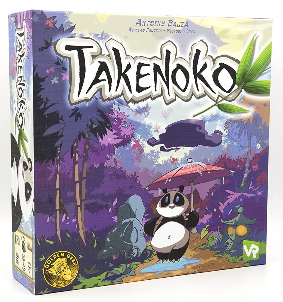 Matagot Takenoko Board Game | Bamboo Farming Game | Panda Themed Strategy Fun Family Game for Adults and Kids | Ages 8+ | 2-4 Pl