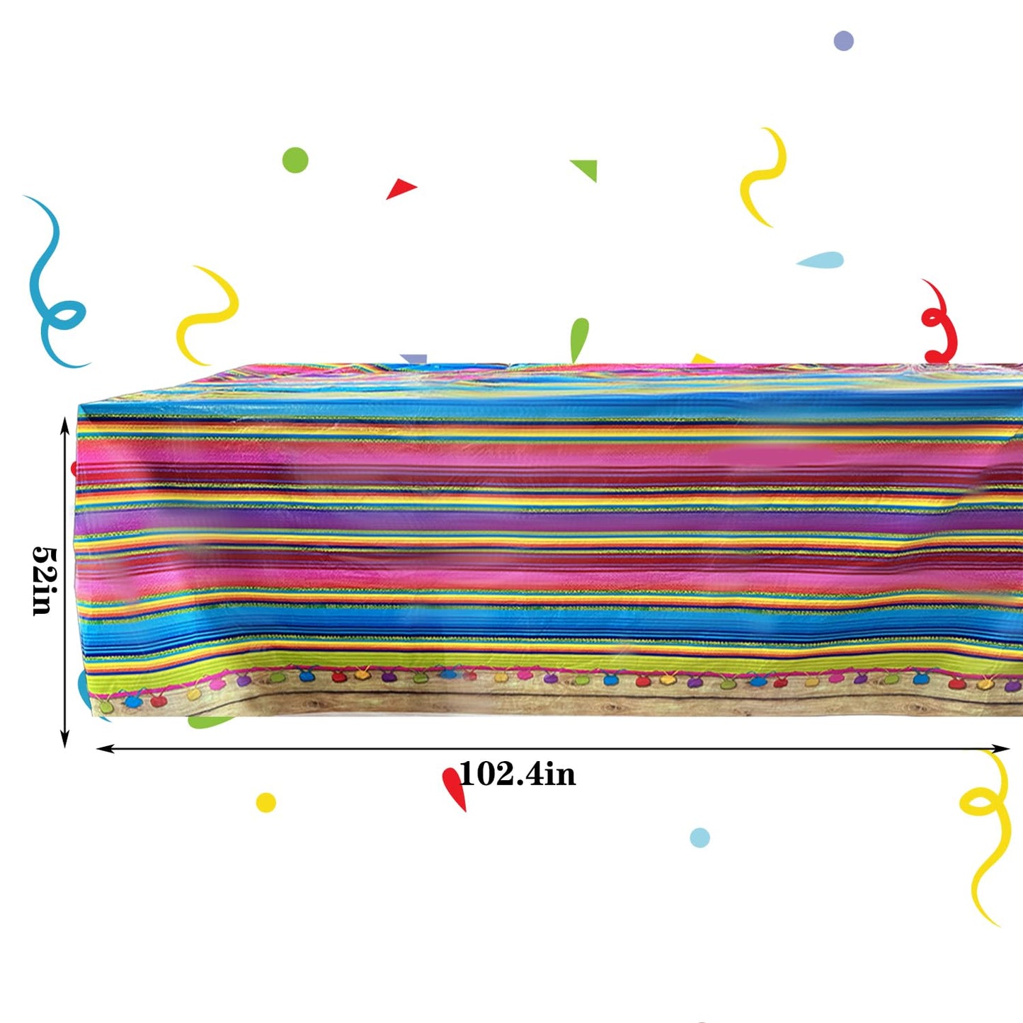 Mexican Themed Party Decorations Fiesta Party Supplies Balloons Garland Arch Kit Feliz Cumpleanos Backdrop Tablecloth Cinco De M