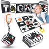 Ajsupojouet 3 Pcs High Contrast Baby Toys For Newborn Toys