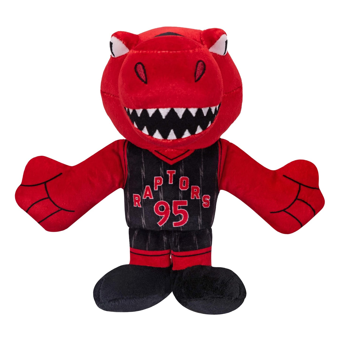 Bleacher Creatures Toronto Raptors Raptor Plush 8" Chibi Mascot - Soft Crystal Velboa Polyester