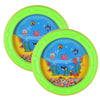 EASTROCK Ocean Drum - 10 Inch Sea Sound Percussion Instrument With Fish Graphic, Wave and Surf Effect (2 PCS)