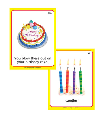 Super Duper Publications | Function Pair-Ups Photo Flash Cards | Identify And Describe Everyday Objects Fun Deck | Educational L