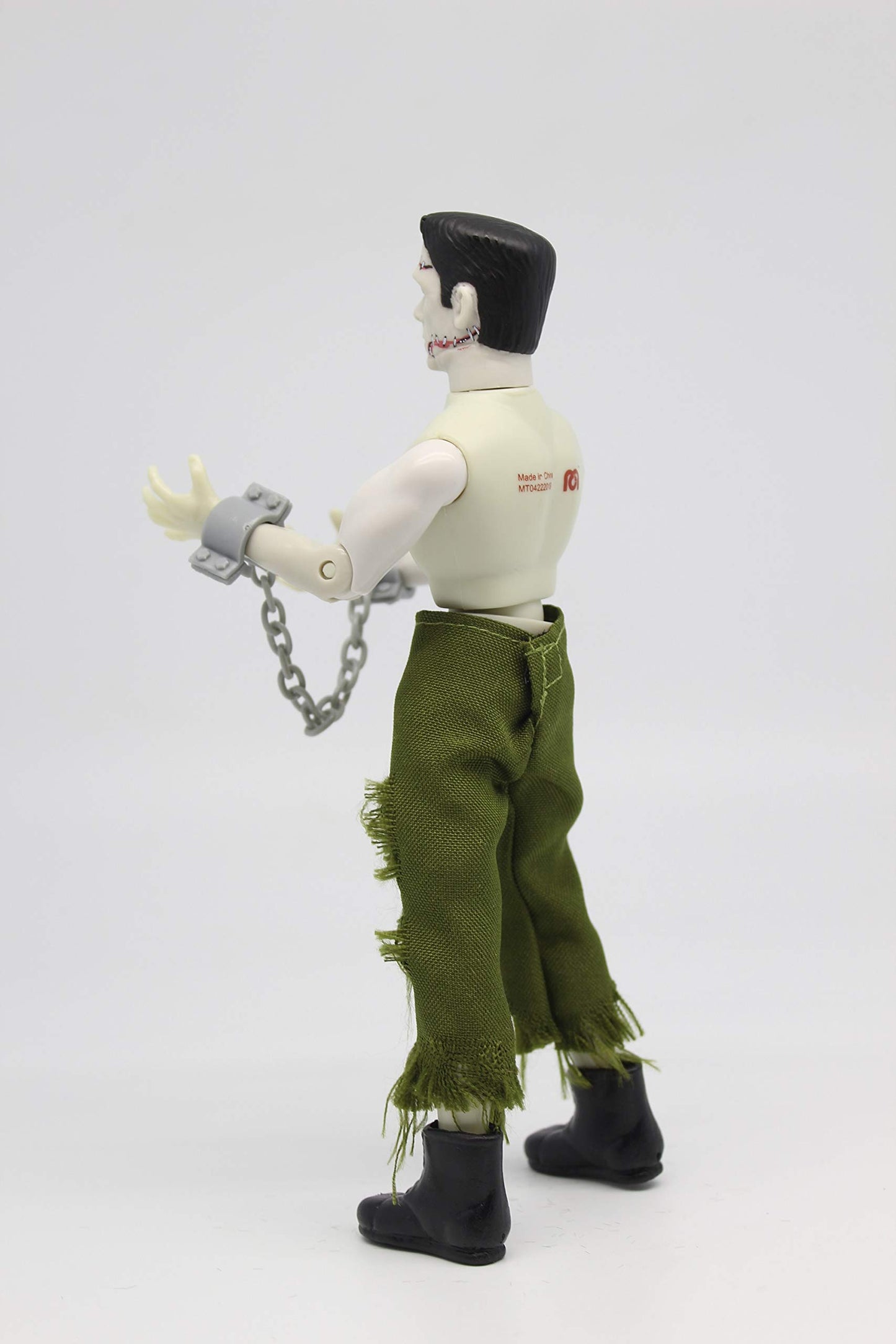 Mego Action Figures, 8” Frankenstein - Bare Chested With Painted Stitches, Reconstructed With Different Body Parts (Limited Edition Collector’S Item)