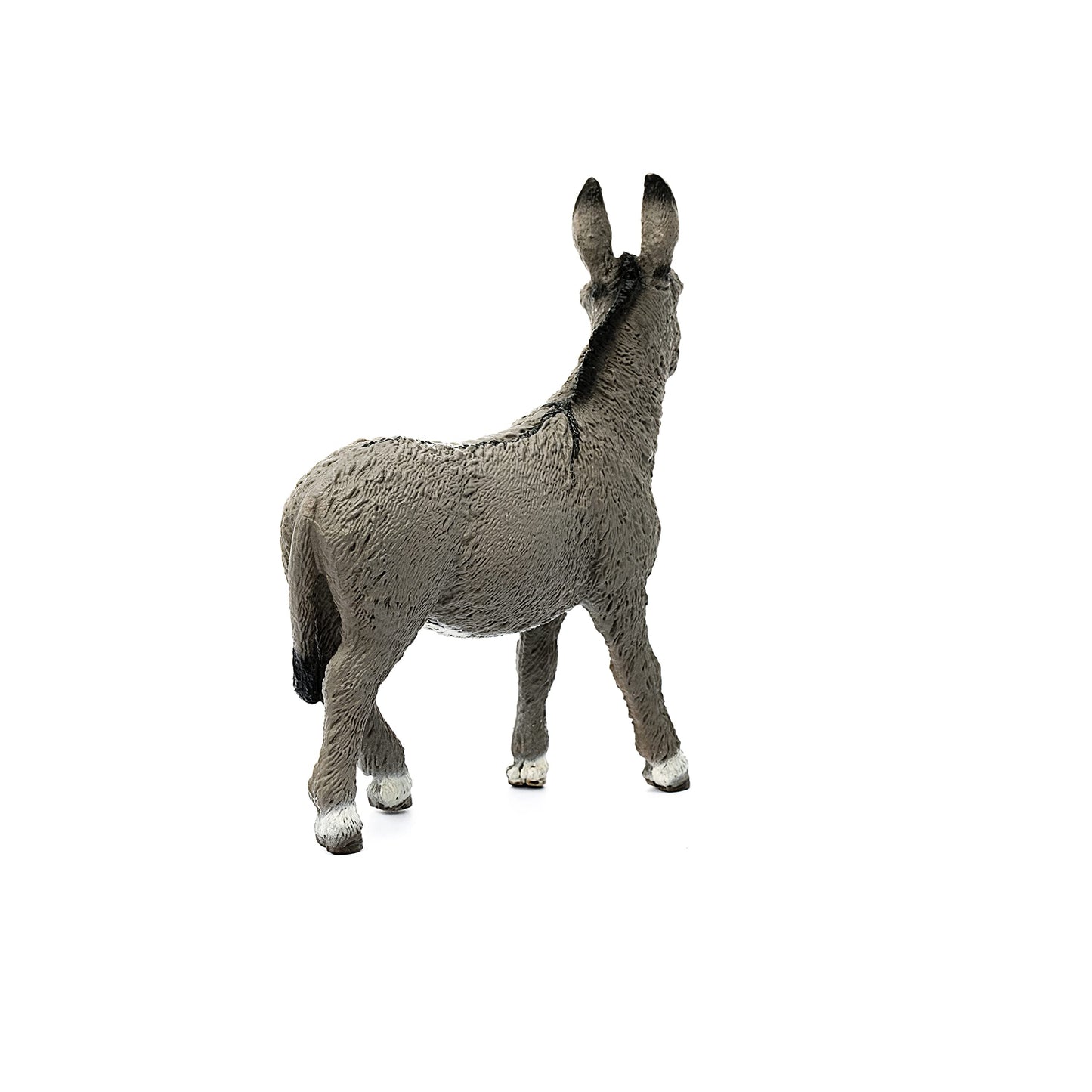 Schleich Farm World Realistic Donkey Animal Figurine - Highly Detailed And Durable Farm Animal Toy, Fun And Educational Play For Boys And Girls, Gift For Kids Ages 3+