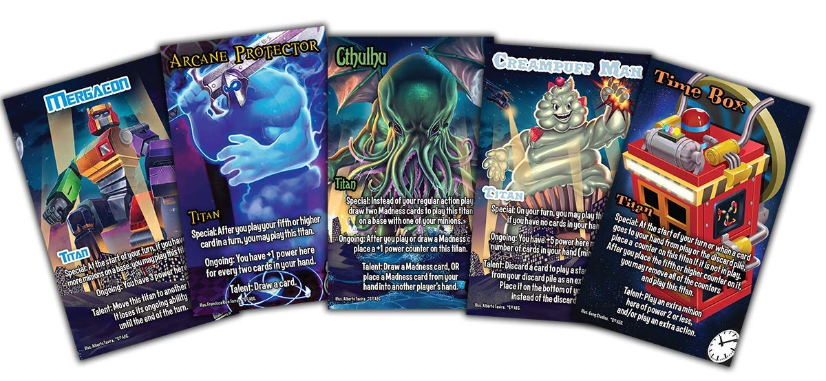 AEG Smash Up Titans Pack Promo - 16 Cards, Plastic, Model AEG 5556