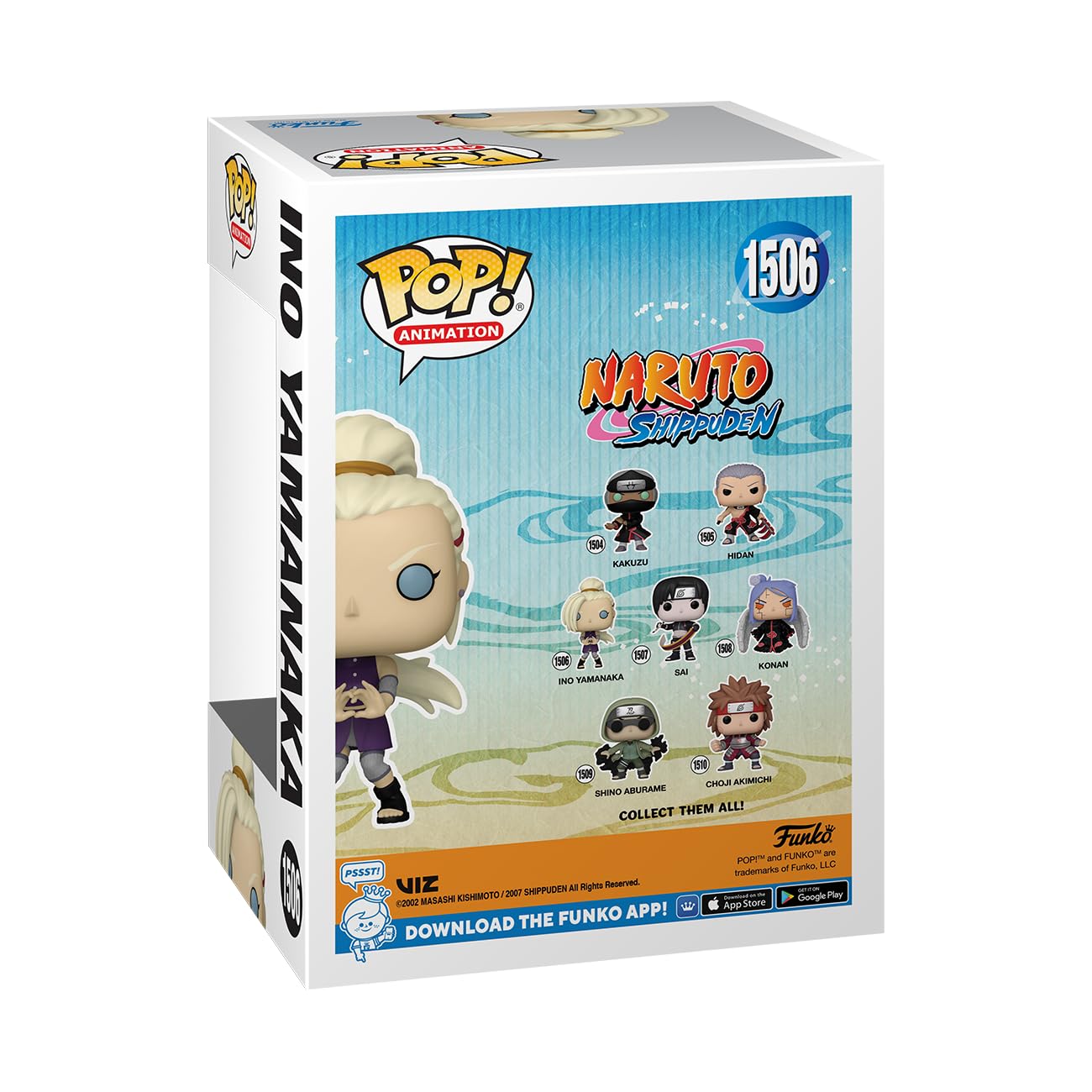 Funko Pop! Animation: Naruto - Ino Yamanaka - Collectable Vinyl Figure - Gift Idea - Official Merchandise - For Kids & Adults - Anime Fans - Model Figure For Collectors And Display
