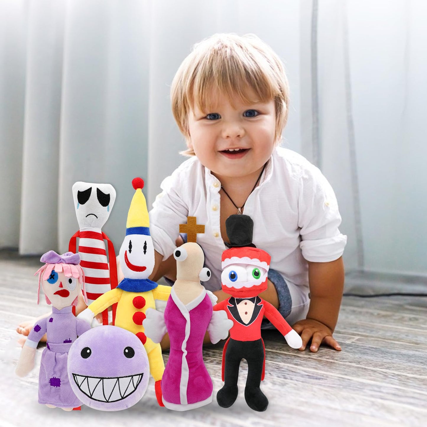 Sajisp The Amazing Digital Circus Plush,9.8'' Gangle Plushies Toy Gift, Cute Stuffed Figure Doll For Kids And Adults, Birthday H