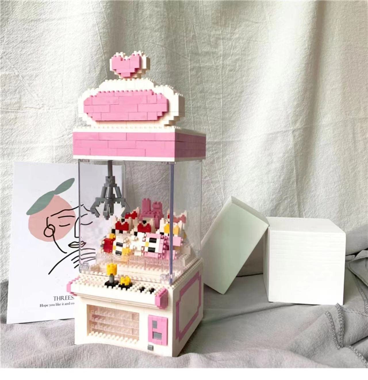 Micro Blocks Mini Toy Machinel Display Sets for Kids or mature-themed Mini Block Model Toy for Intelligence Education(1017PCS)