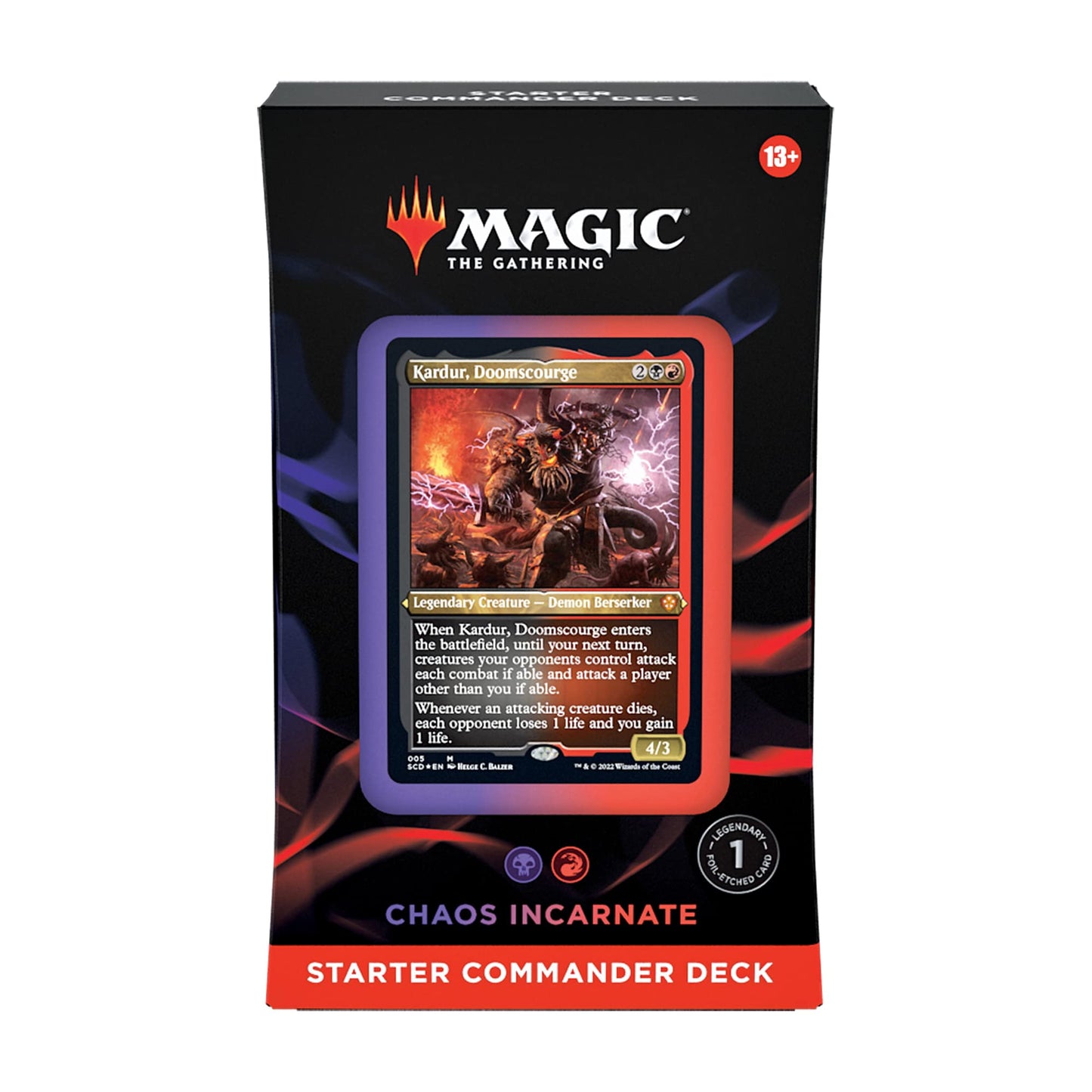 Magic: The Gathering Starter Commander Deck Bundle - Includes All 5 Decks,Multicoloured