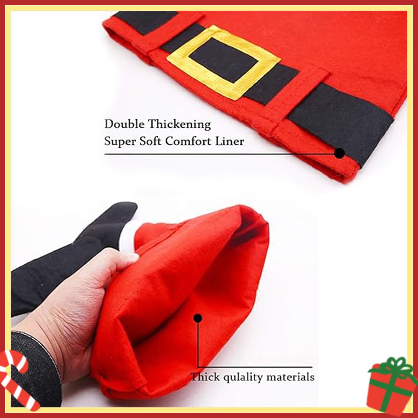 Funny Christmas Hat, Hilarious Santa Hat Red Christmas Pants Cap For Kids Children By Domexmas