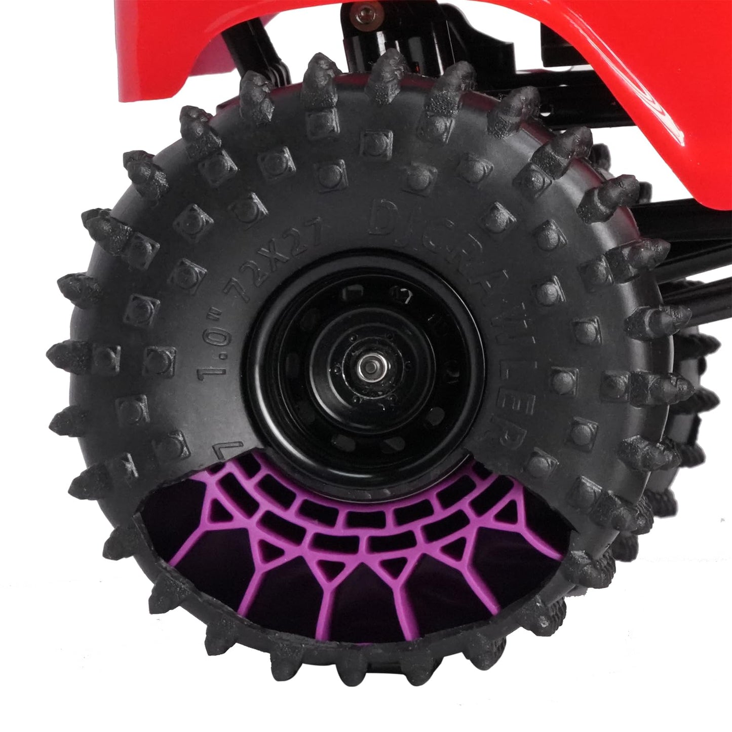 1.0 inch Purple Silicone Rubber Inserts for 72-74 * 27mm Tires