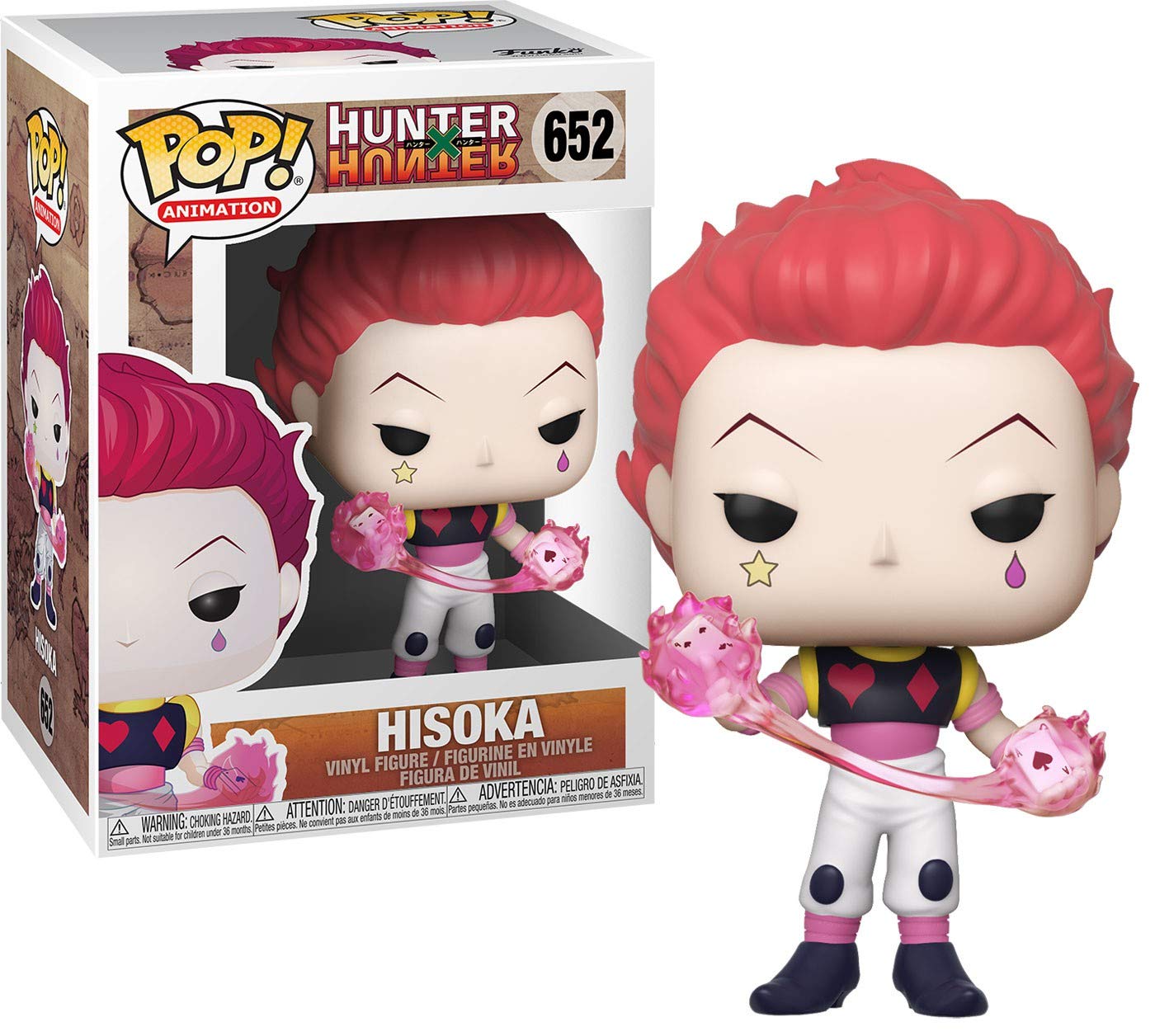 Funko Pop! Animation: Hunter X Hunter - Hisoka, Multicolor
