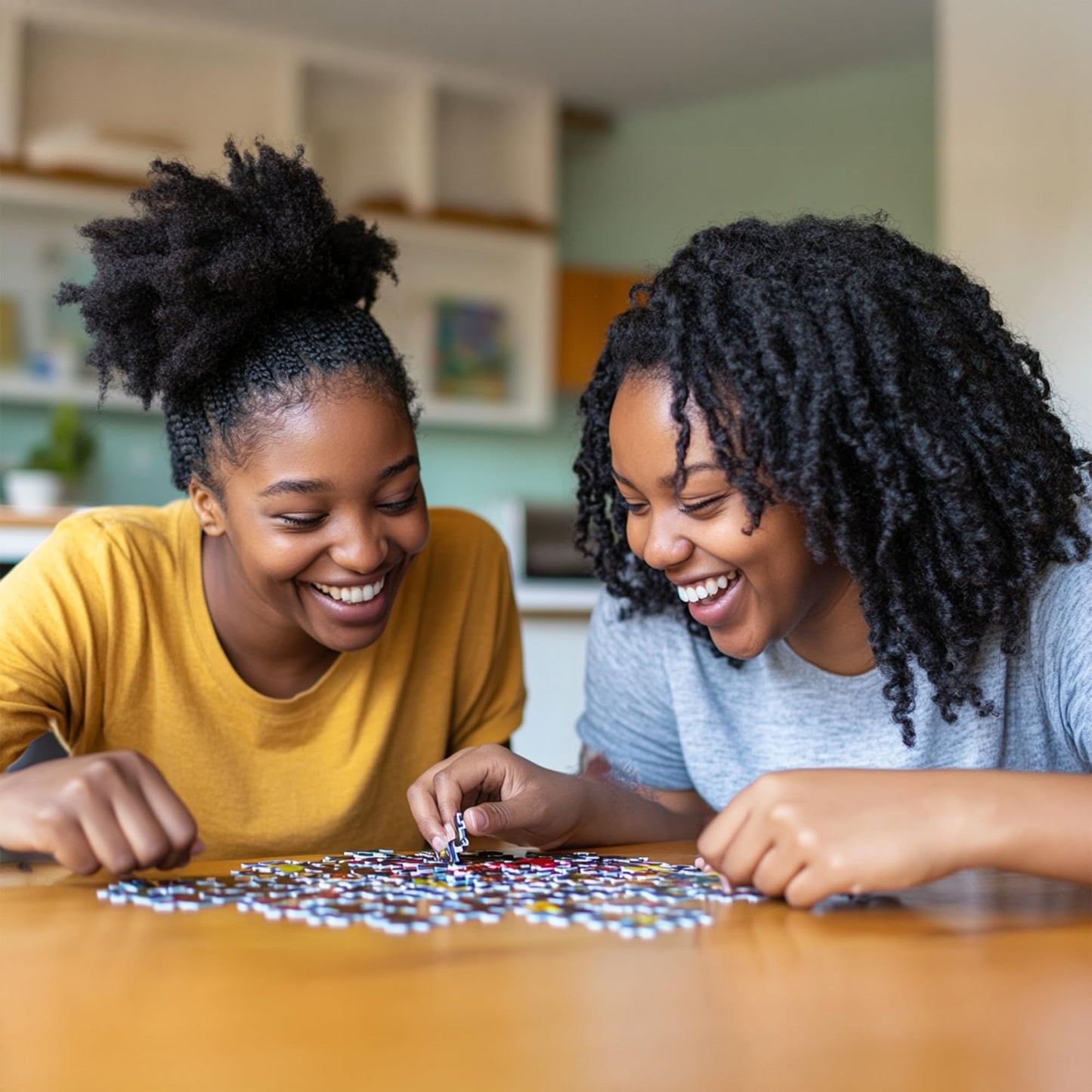 African American Expressions - She Who Kneels Puzzle – 500-Piece Inspirational African American Jigsaw Puzzle For Adults | Stunning Artwork Celebrating Faith And Resilience