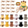 Hungdao 12 Set Horse Duck 2.36 Inch Bronco Rubber Duck With You'Ve Been Bucked Tags Bucking Horse Duckling Bath Toy Gifts For Hiding Carnival Cruise Racing Festival Prizes Baby Shower