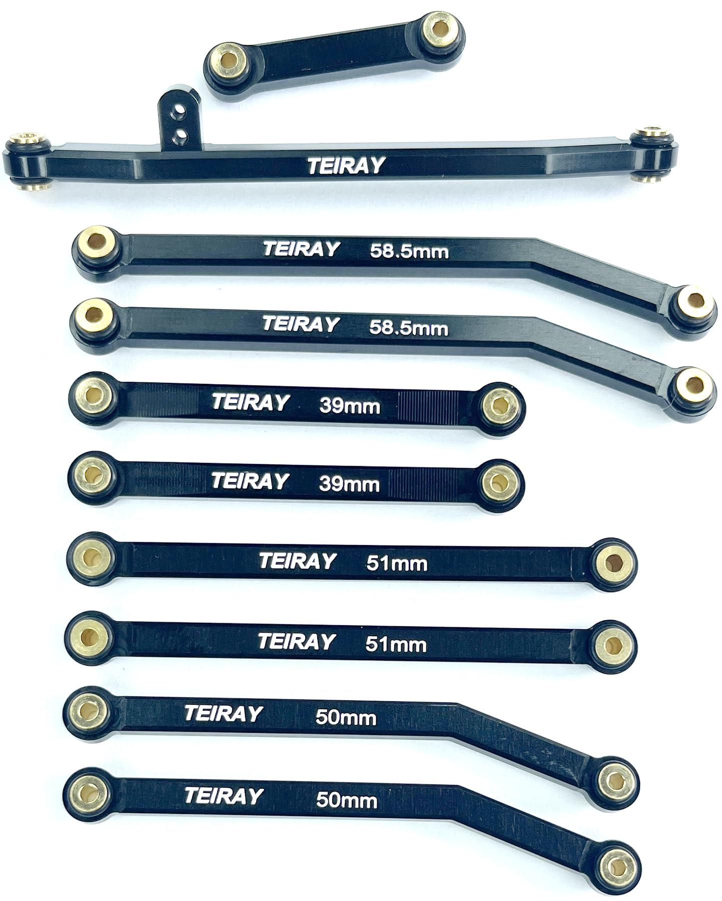 TEIRAY SCX24 Links Upgrades High Clearance RC Crawler Car Steering Rod Tie for AXIAL 1/24 SCX24 AXI00001 C10 AXI00002 Wrangler J