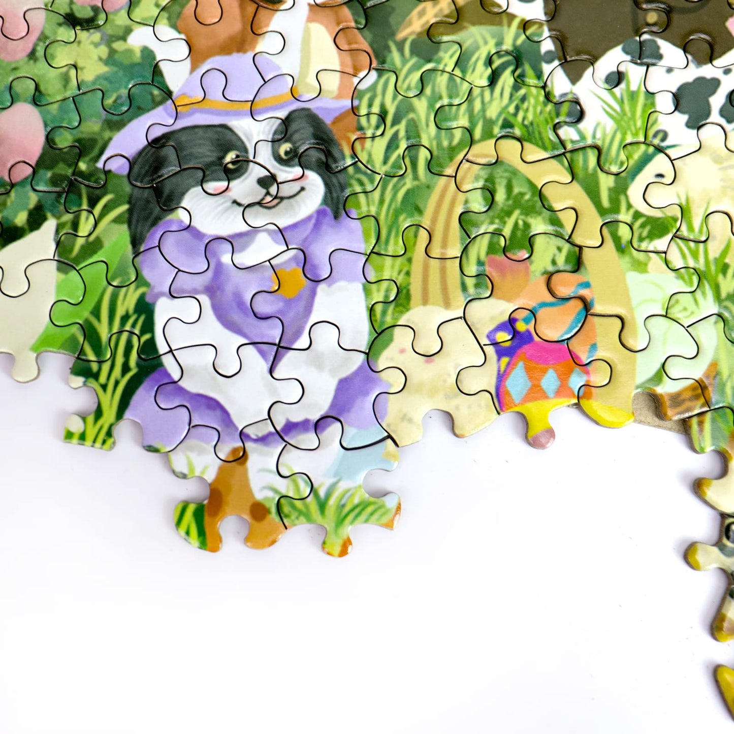 Easter Jigsaw Puzzles 500 Pieces For Adults - Easter Party Colorful Rabbits Egg Puzzles (Easter Party)