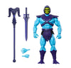 Masters of the Universe Masterverse Skeletor Vintage Collection 18 cm Action Figure with Accessories decorative replica blade and Staff - Blue and Purple