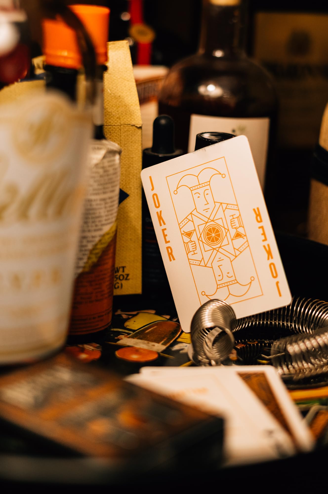 Bicycle Cocktail Playing Cards, Includes 52 Cocktail Recipes Featuring Old Fashioned, Margarita, Moscow Mule, Daiquiri, And Mojito Cocktail Recipes, 1 Deck