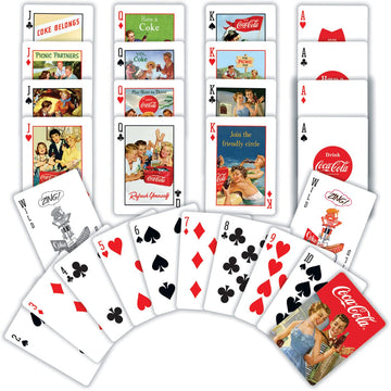 Coca Cola Friendly Circle Playing Cards