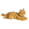 Aurora® 12 Adorable Flopsie™ Ginger Cat™ Stuffed Animal - Playful Orange Plush Toy for Kids - Timeless Companion