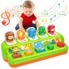 Duchong Interactive Pop Up Toys, Montessori Cause And Effect Toys For 1 Year Old Boy Girl, Early Learning Toys With Music & Ligh