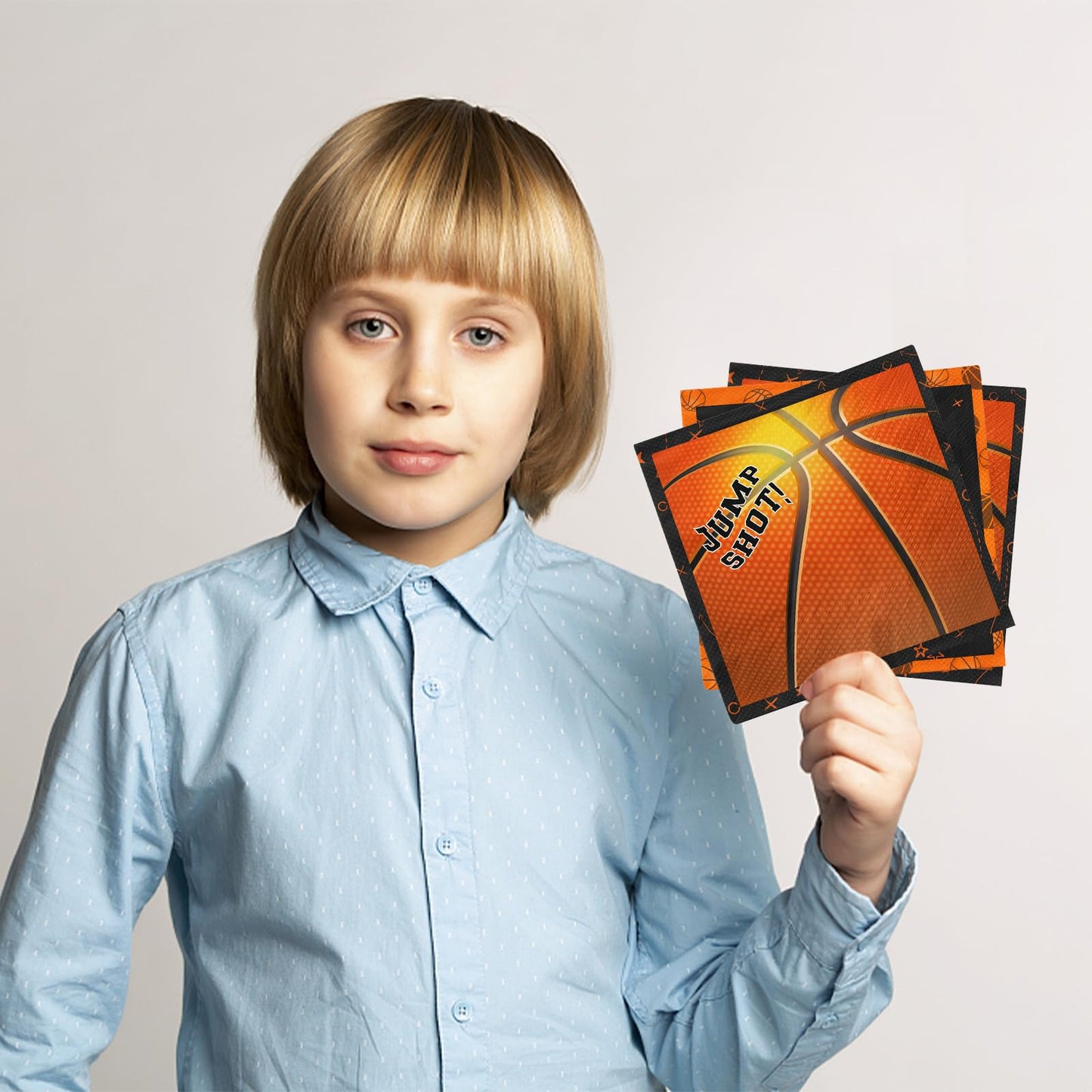 40Pcs Basketball Napkins, Basketball Party Decorations Disposable Napkins, Basketball Birthday Party Paper Napkins For Sports Th