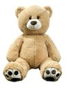Anico 36 Tall (3 Foot) Big Plush Beige Bear Stuffed Animal Teddy Bear with Smiling Face. enhanced Stuffed Toy Teddy Bear Perfect for Girlfriend Kids Valentine's Day Christmas!