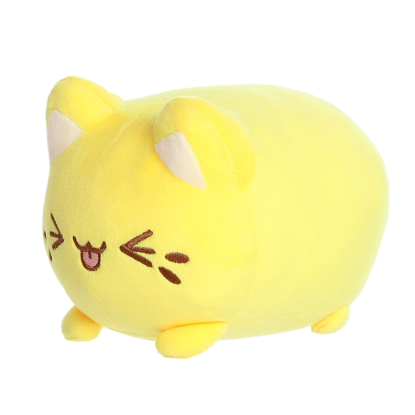 Aurora? Enchanting Tasty Peach? Meowchi Stuffed Animal - Bright & Colorful Design For Room Decor For Adults, Kids, And Birthdays