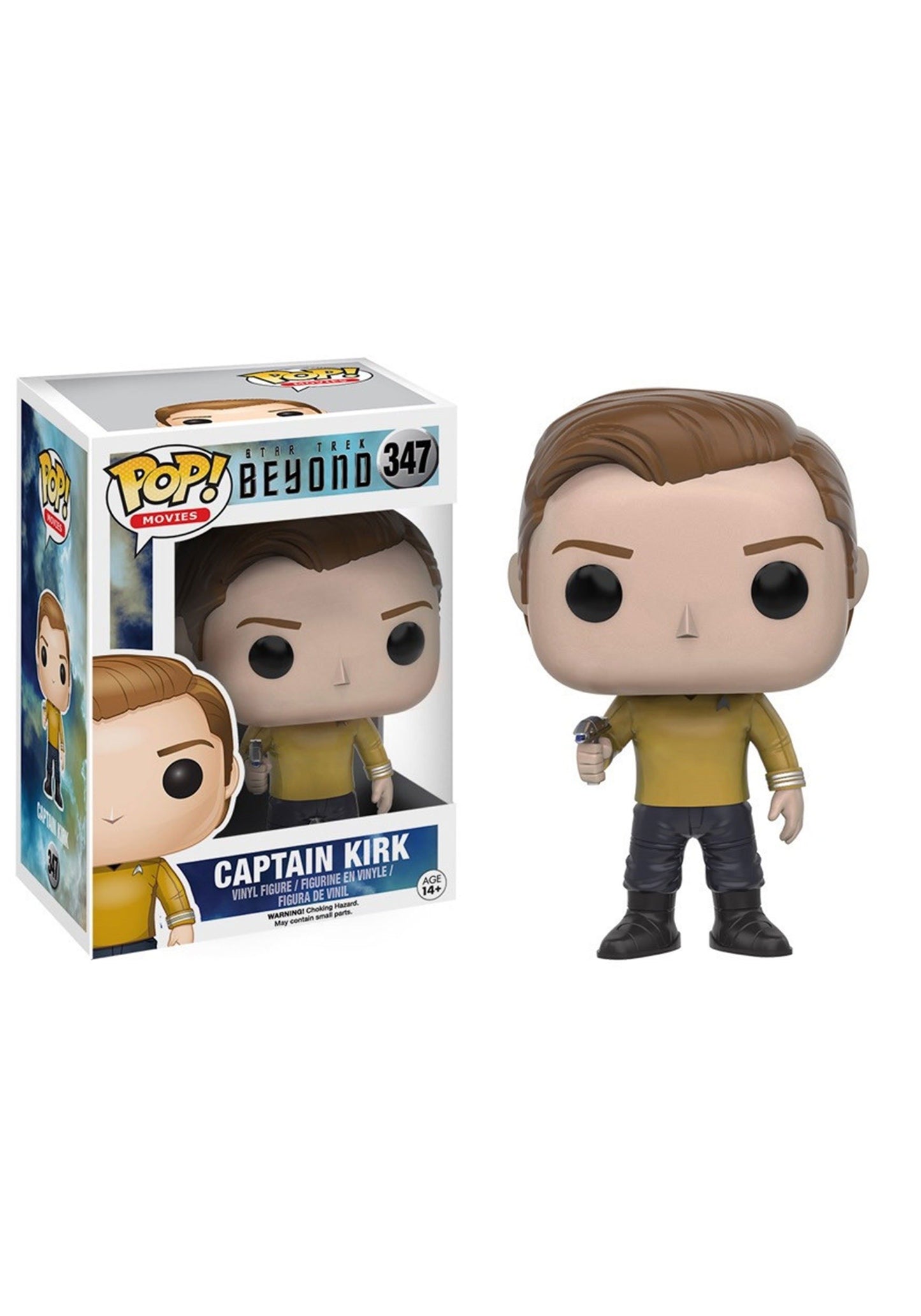 Funko Pop Star Trek Beyond - Captain Kirk Action Figure