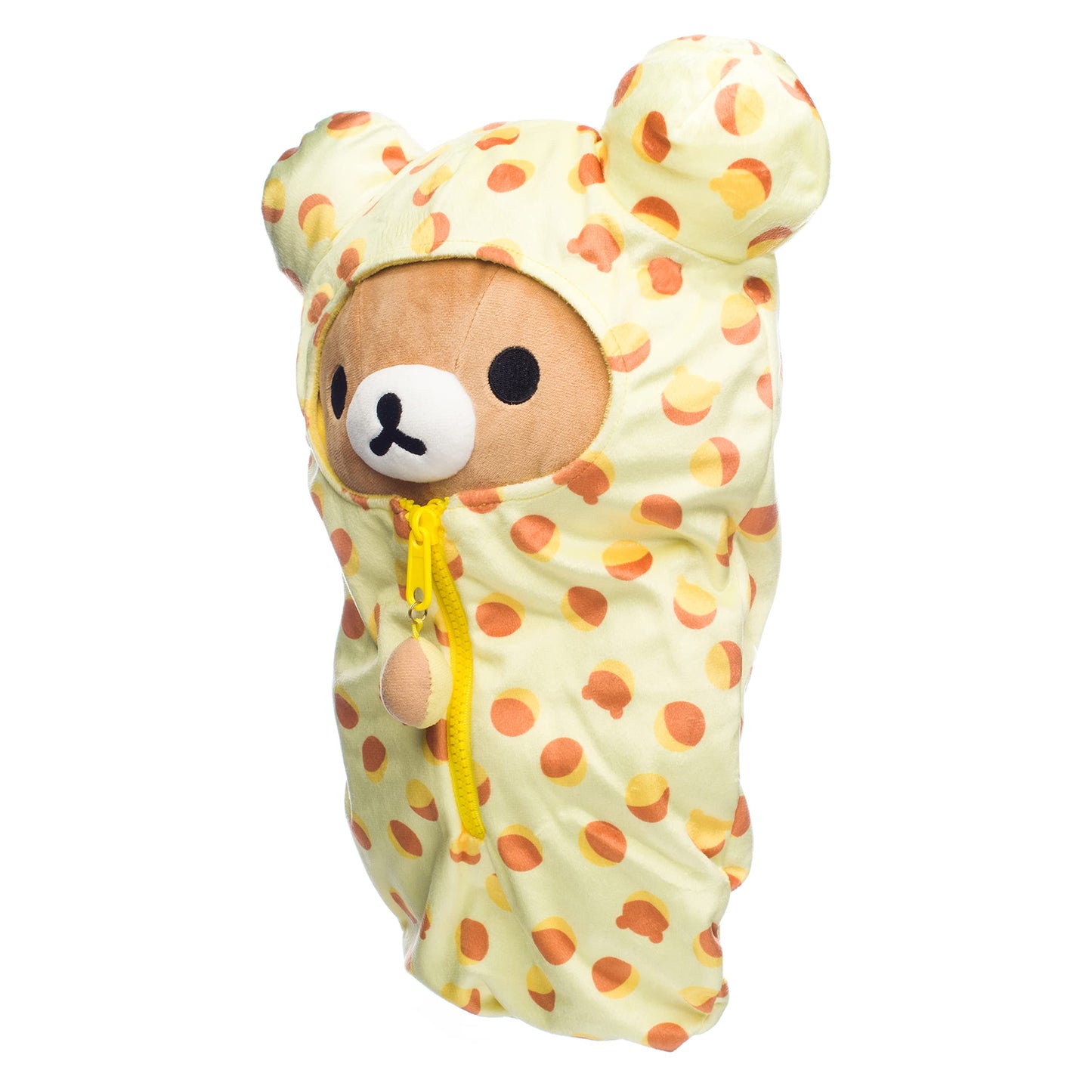 Rilakkuma San-X Original Sleeping Bag Plush Series (Rilakkuma - Castella Cake)