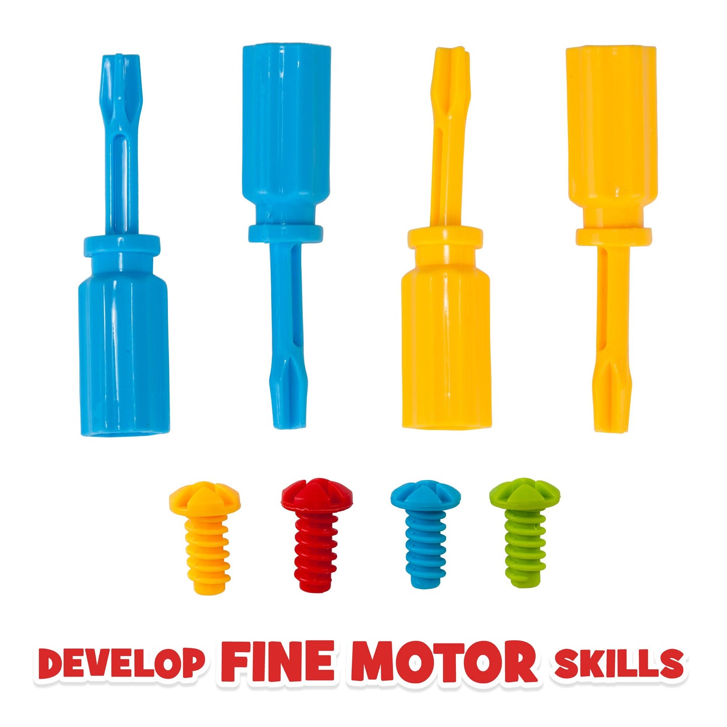 Creative Kids Build & Learn Dinosaur Take Apart Toy Set With Tools Interlocking Stem Educational Building Construction Kit For P