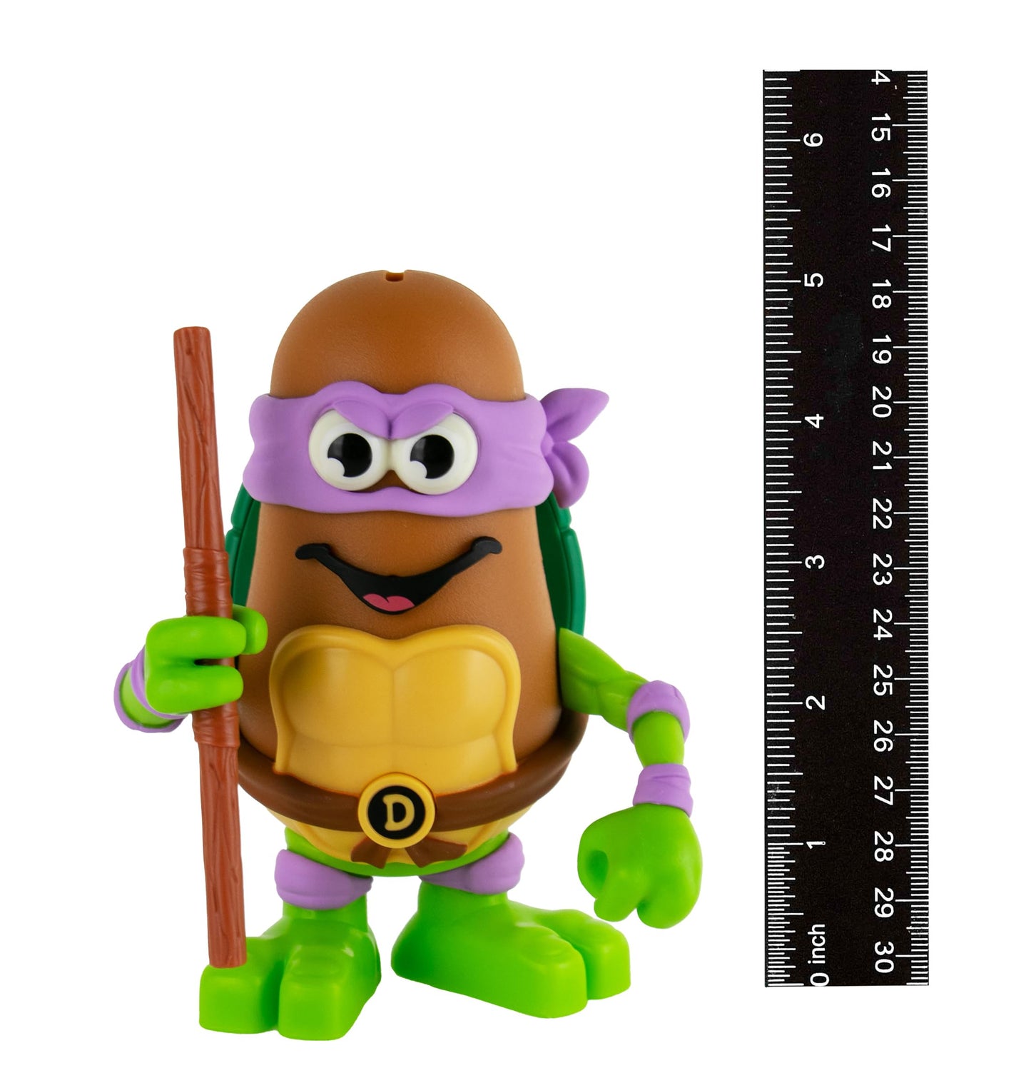 Poptaters Teenage Mutant Ninja Turtles - Includes 1 Character, Selected At Random, Leonardo (Blue) Or Donatello (Purple),12 Facial And Body Parts Including 1 Surprise Potato Head Piece!