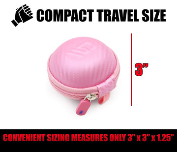 Casematix Pink Carry Case Compatible With Tamagotchi On Virtual Interactive Pet Game, Includes Compact Case Only